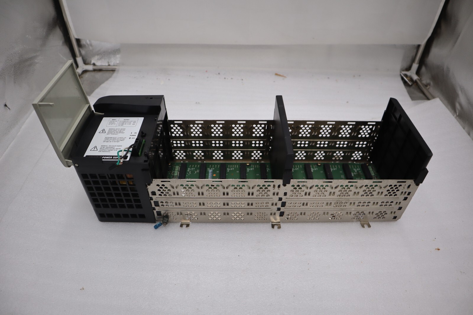 Used Allen-Bradley 1756-PA72/ 1756-A10 ControlLogix AC Power Supply STOCK 3993-A