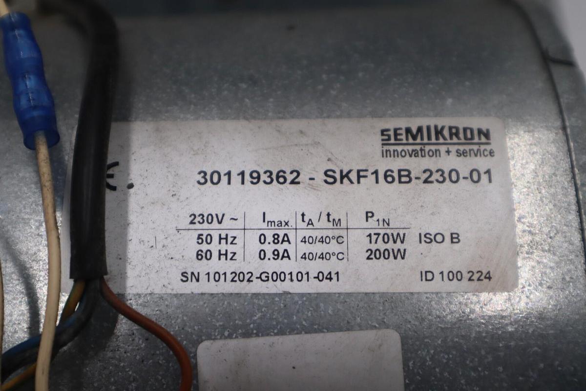 Used SEMIKRON 30119362-SKF16B-230-01 STOCK 5965