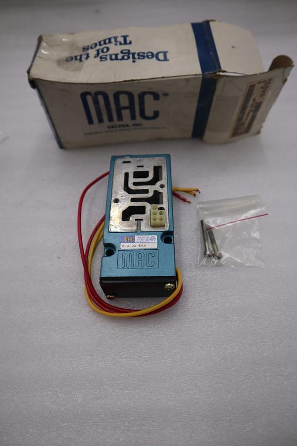 NEW MAC 82A-0A-BAA Solenoid Valve Base STOCK H729A