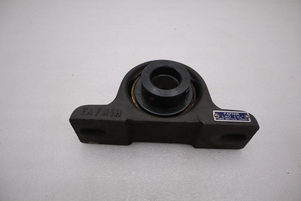 Used NEW OPEN BOX FAFNIR LAO-1-3/16 PILLOW BLOCK BEARING STK CC252