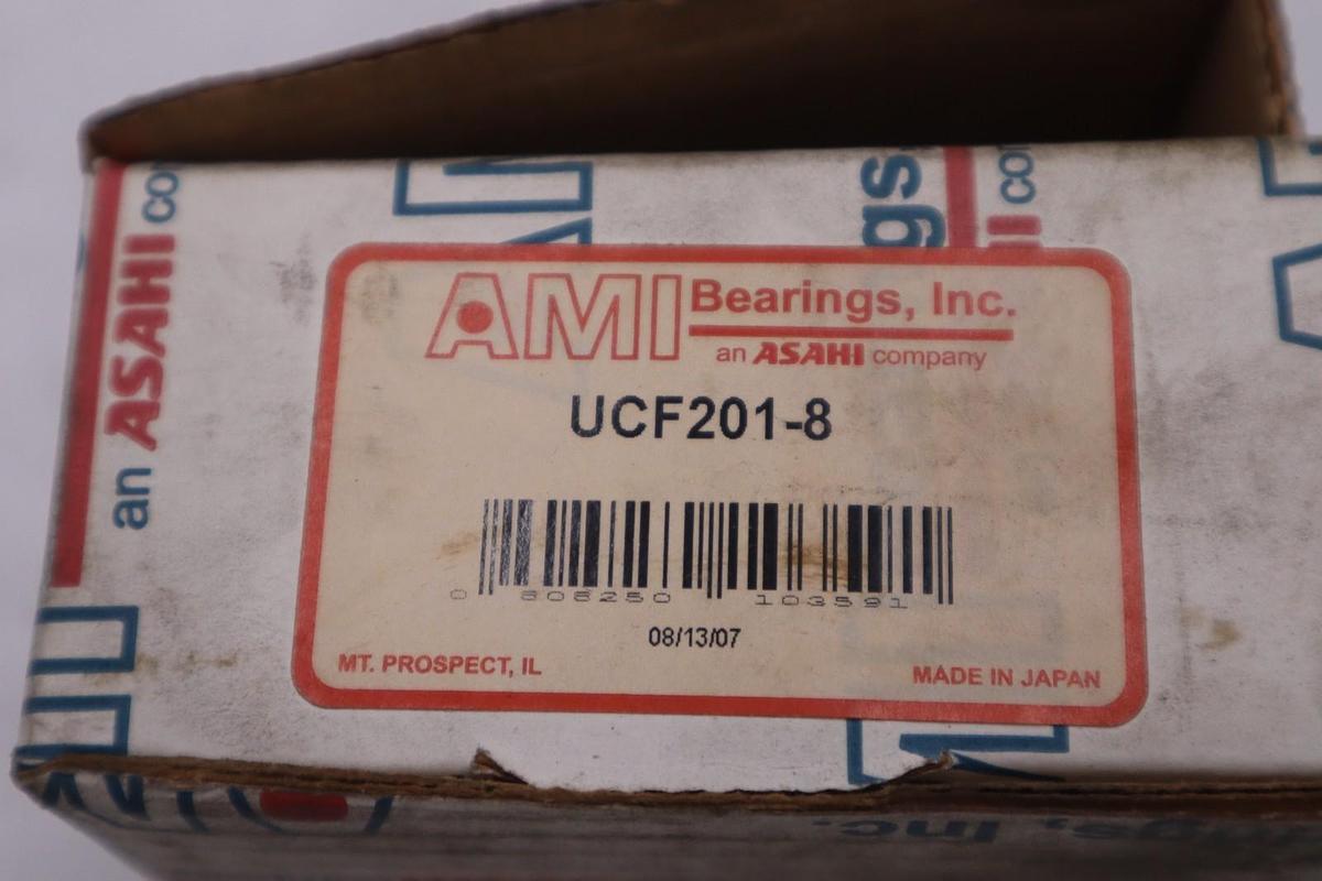 Used NEW OPEN BOX AMI BEARINGS UCF201-8 / UCF2018 STK K3239CC
