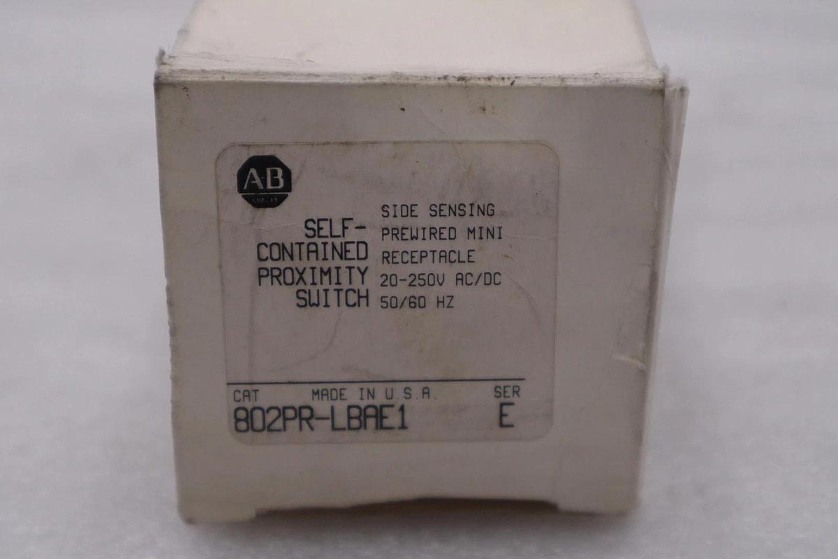 Allen Bradley 802PR-LBAE1 Inductive Proximity Sensor 802PRLBAE1 NEW STOCK GF704A
