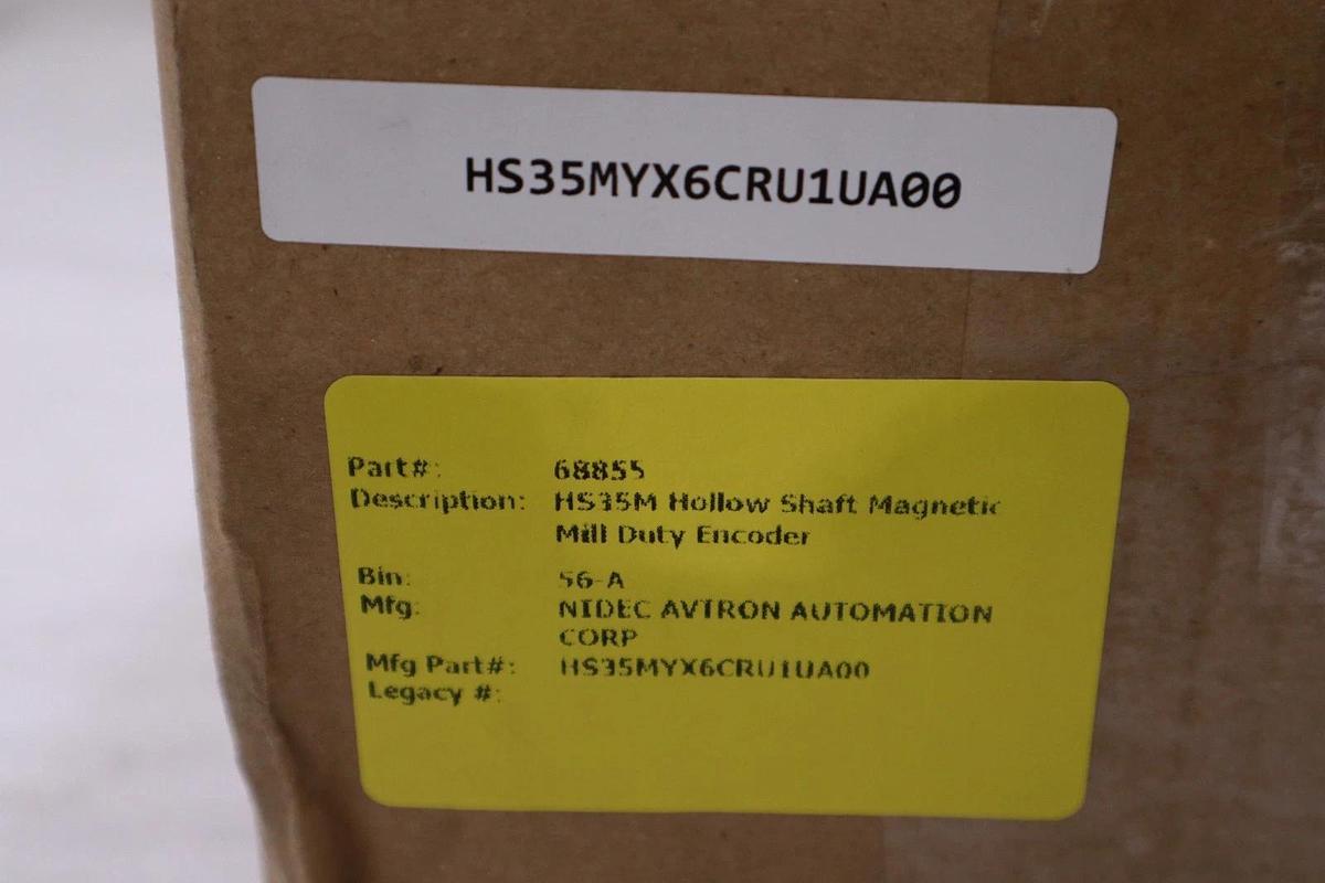 Used NEW AVTRON HS35MYX6CRU1UA00/ HS35M YX6CRU1UA00 ENCODER - STOCK 3122CC