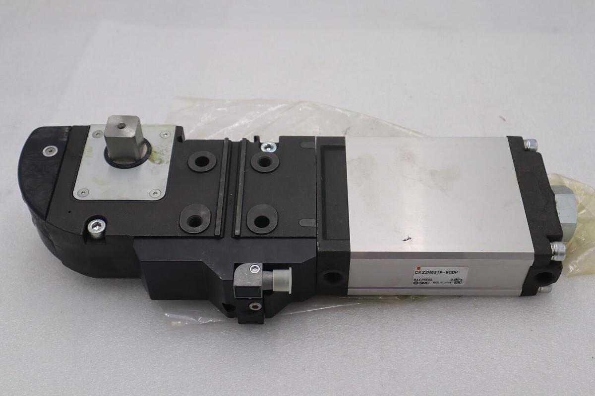 Used SMC CKZ2N63TF-90DP, POWER CLAMP CYLINDER, BORE SIZE: 63MM, NEW STOCK 1031A