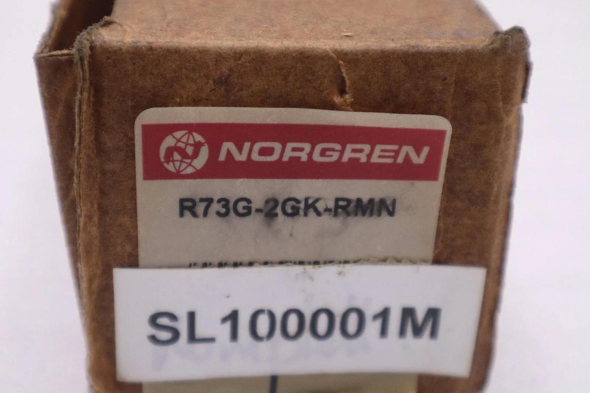 NEW OPEN BOX NORGREN R73G-2GK-RMN REGULATOR STOCK G79B