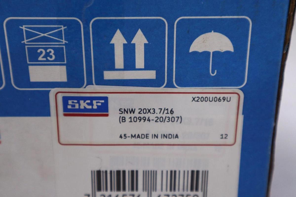 NEW IN BOX SNW 20X3.7/16 - SKF - STANDARD ACCESSORIES STOCK H109