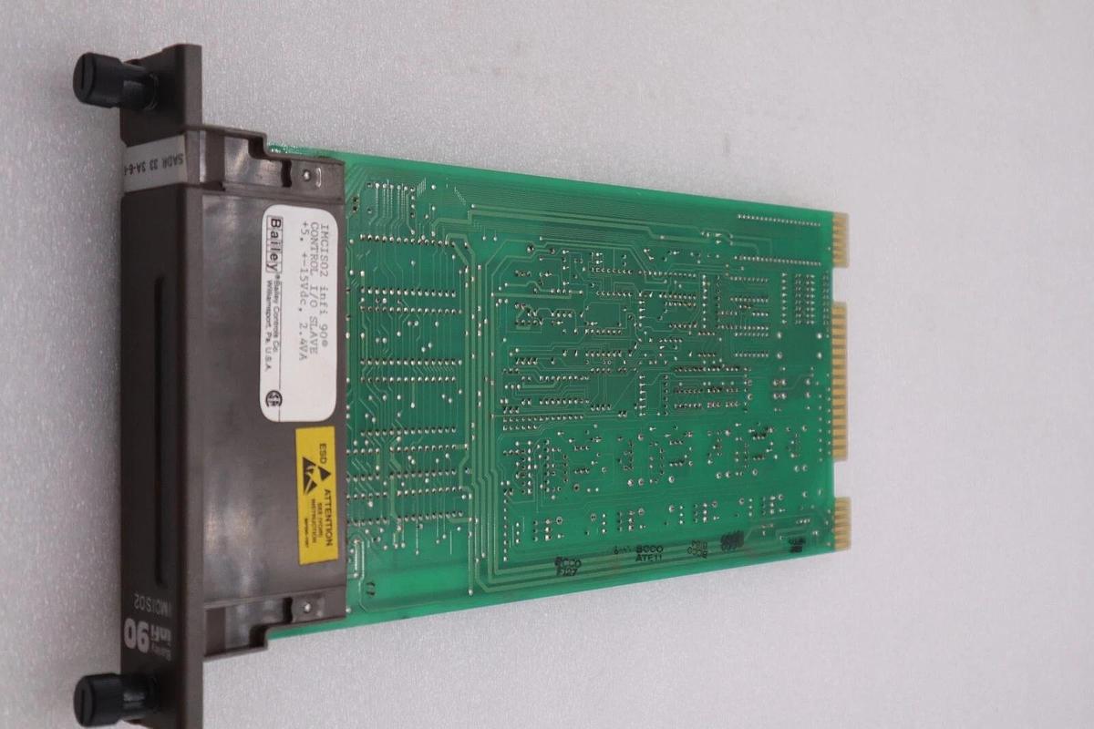 Used Bailey IMCIS02 Infi 90 Control Input Output Slave 2.4VA SADR 33 3A-6-6 #K-1640