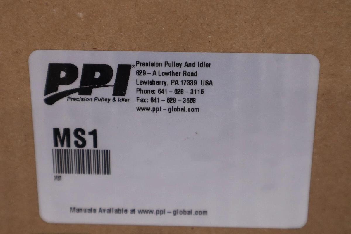 NEW IN BOX Precision Pulley & Idler MS1 SPEED SWITCH 20 TO 240V AC/DC STOCK H11A