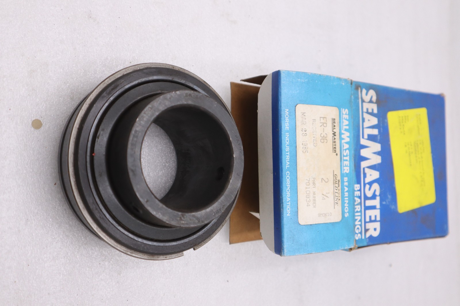 Used NEW OPEN BOX Sealmaster ER-36 2-1/4" Insert Bearing STK K-3238CC