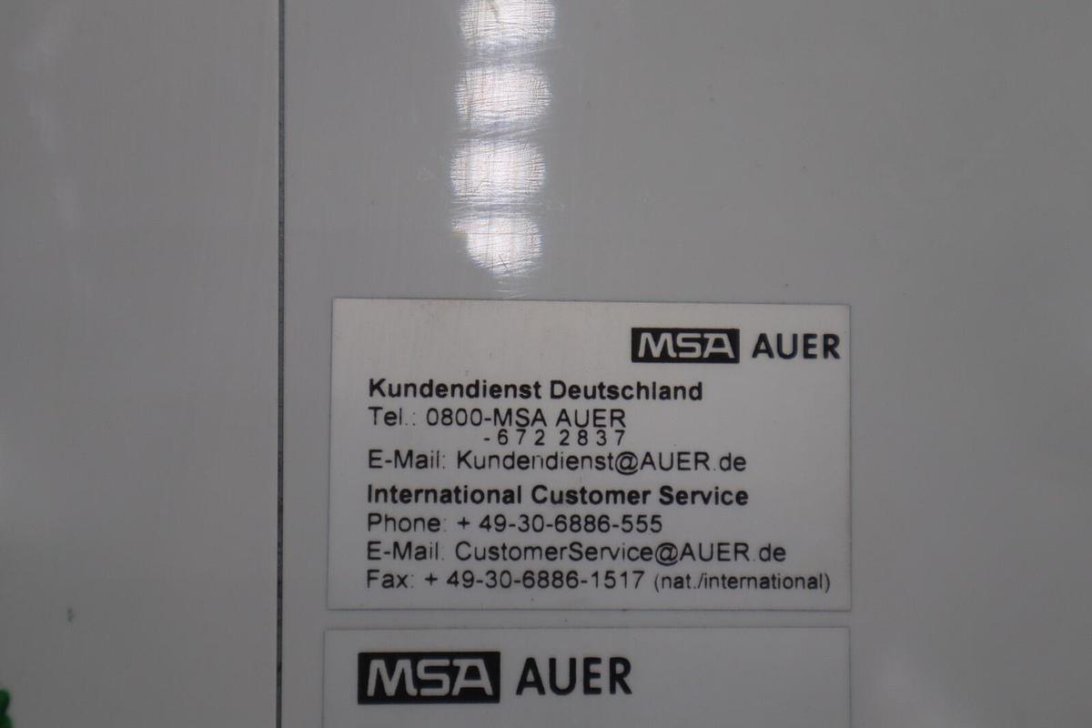 Used MSA Auer Wandgehäuse WG290 GEB D0742707 STOCK 1387-C