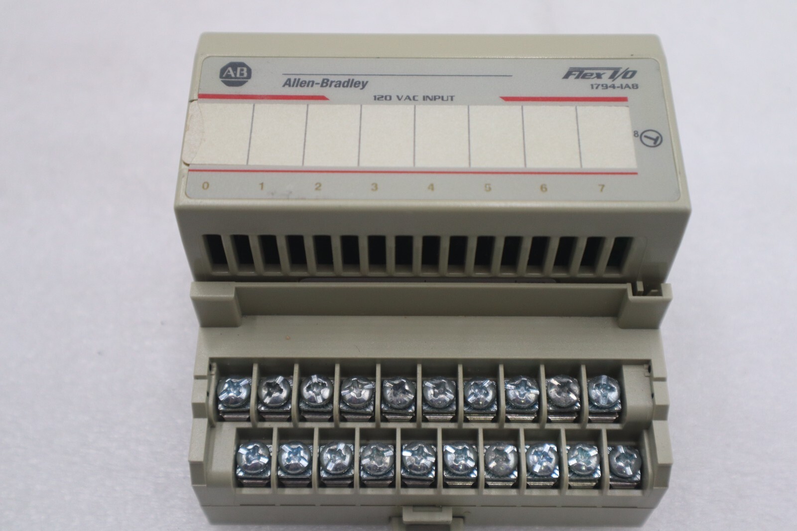 Used Allen Bradley 1794-IA8 1794-1A8 1794-IAB 1794-TBN Flex I/O Input Module #2203-A