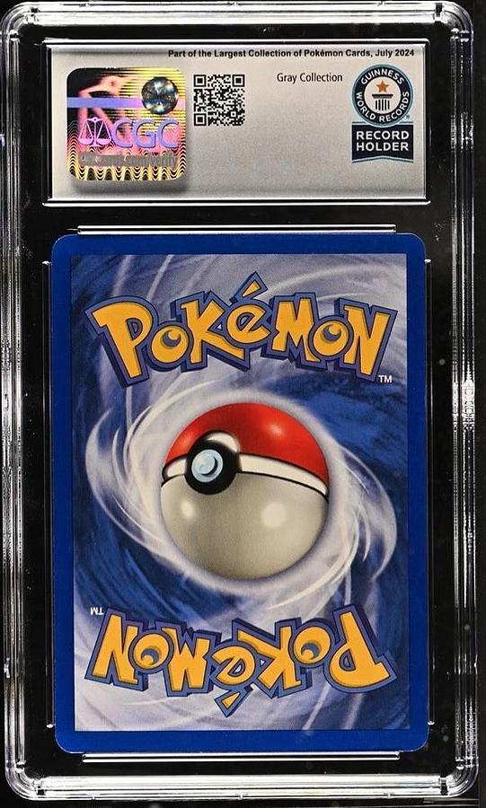 Used 1999 Pokemon Gust of Wind Shadowless 93/102 Base Set - CGC WORLD RECORD 1/1