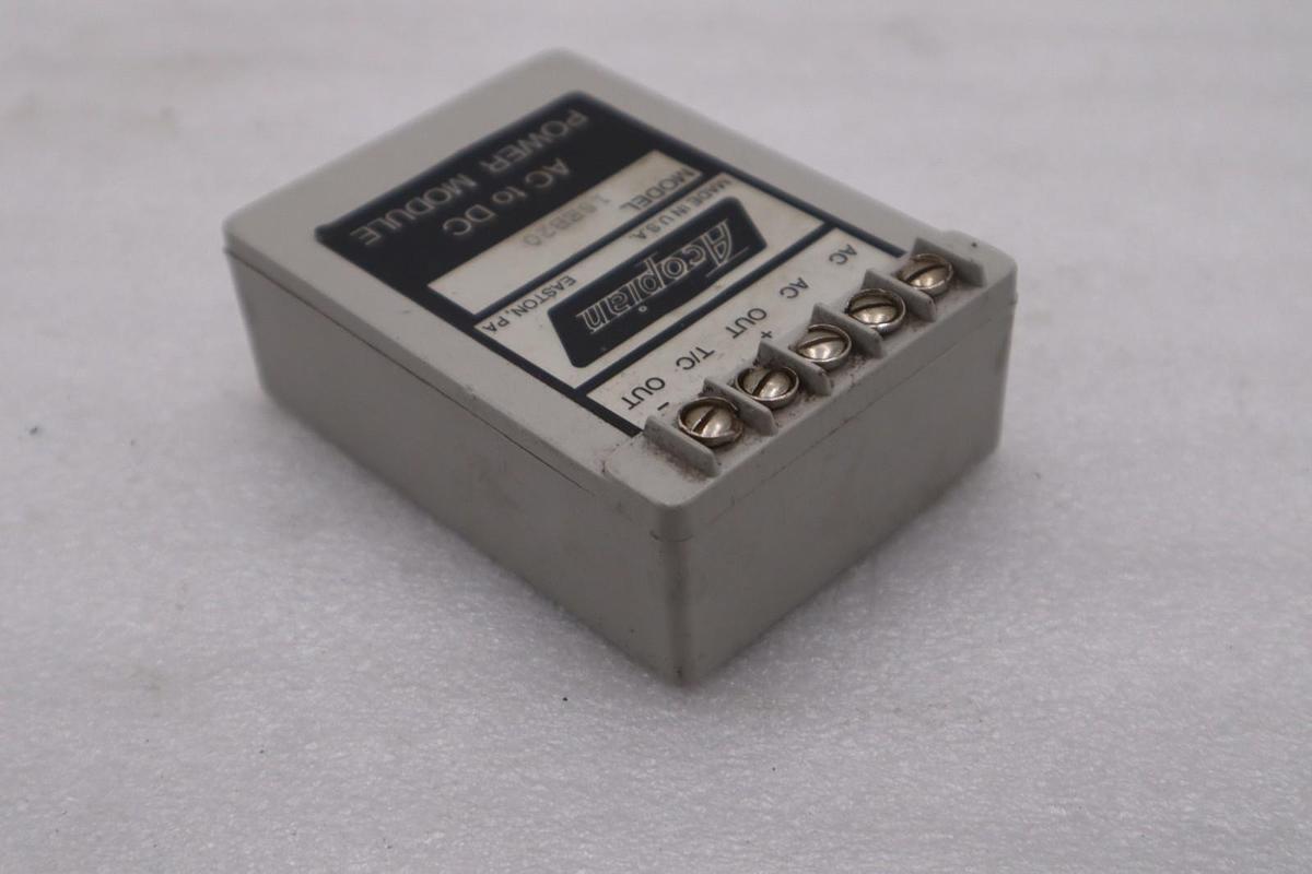 Used PN# 15EB20 - ACOPIAN - POWER SUPPLY MODULE (AC TO DC) - STOCK GF1335