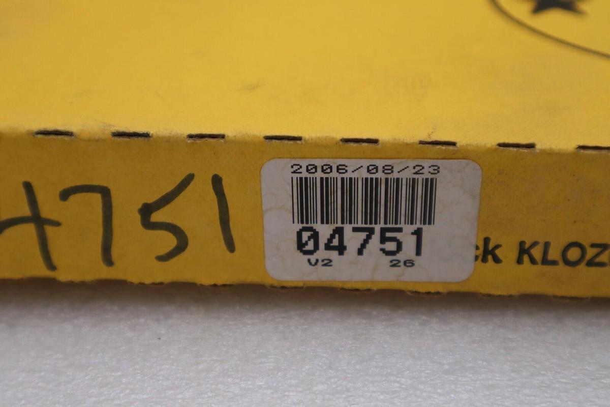 GARLOCK KLOZURE 25003-4074 / 250034074 NEW UNIT (EIGHT AVAILABLE) STOCK 2244B