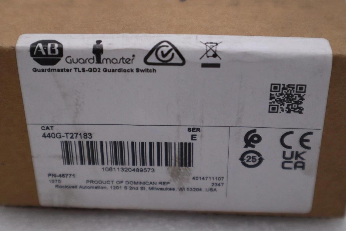 Allen Bradley 440G-T27183  Guardmaster TLS3-GD2 Safety Interlock Switch #GF-66A