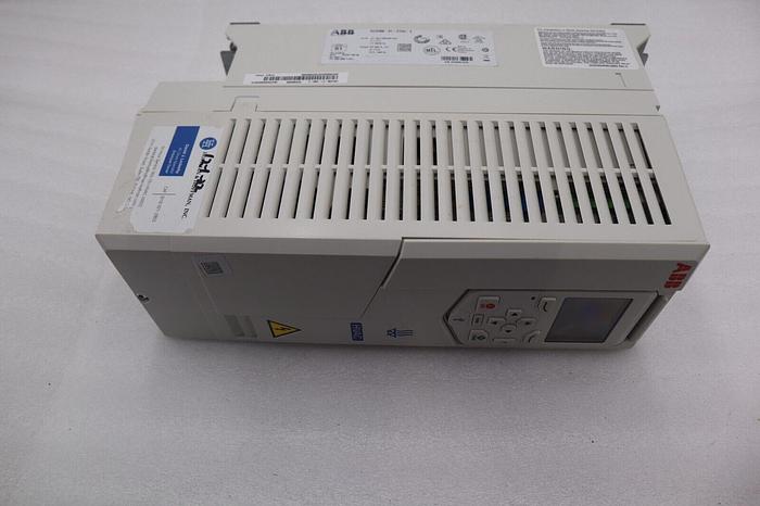 ABB ACH580-01-07A6-4 Drive INPUT 3PH 400/480VAC 50/60HZ 7.6AMP 5HP STOCK 2058-A