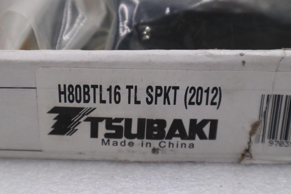 Tsubaki H80BTL16 TL SPKT Roller Chain Sprocket STOCK H1907