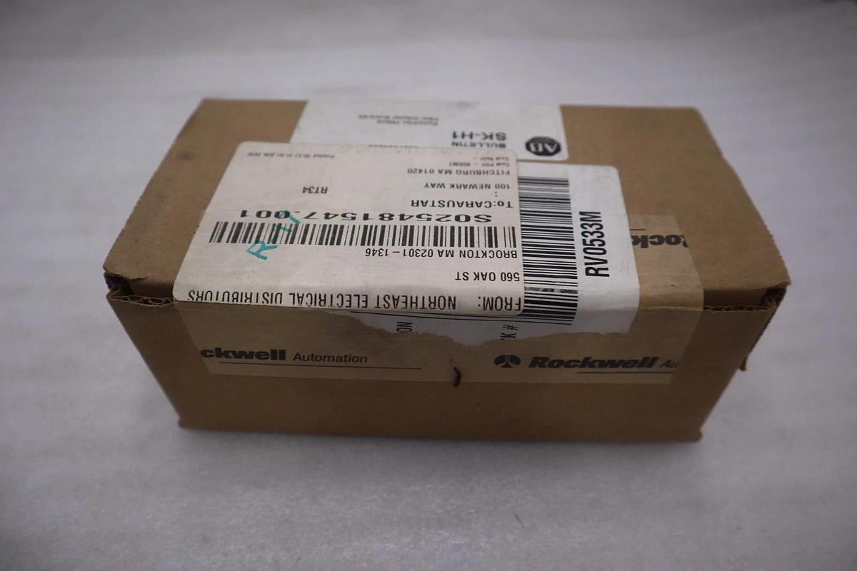 Used Allen Bradley SK-H1-FOABD1 CONFORMAL COATED FIBER OPTIC ADAPTER BOARD #GF352A