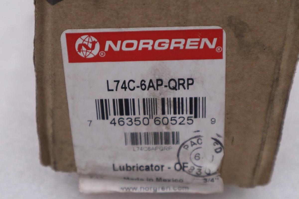 NORGREN L74C-6AP-QRP LUBRICATOR OIL - STOCK GF1371