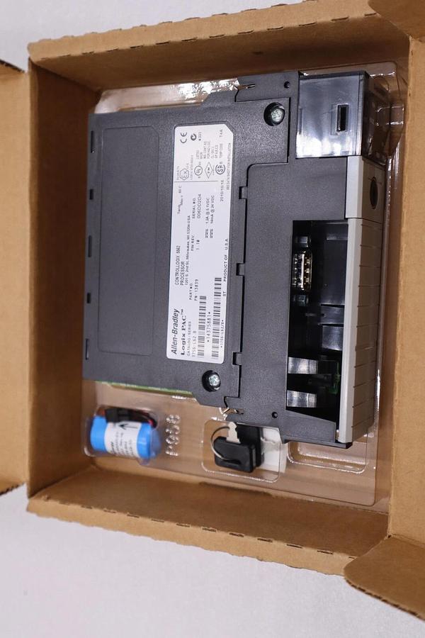 Used ALLEN BRADLEY 1756-L62 SER B CONTROLLOGIX 5562 PROCESSOR UNIT STOCK L-602C
