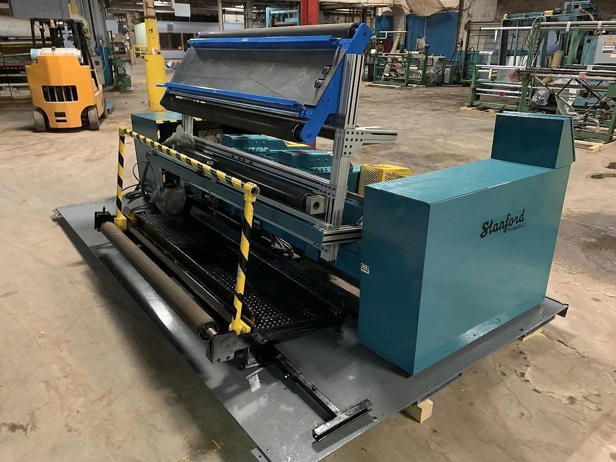 Used 62" STANFORD DUPLEX SLITTER REWINDER MODEL 2038-RT