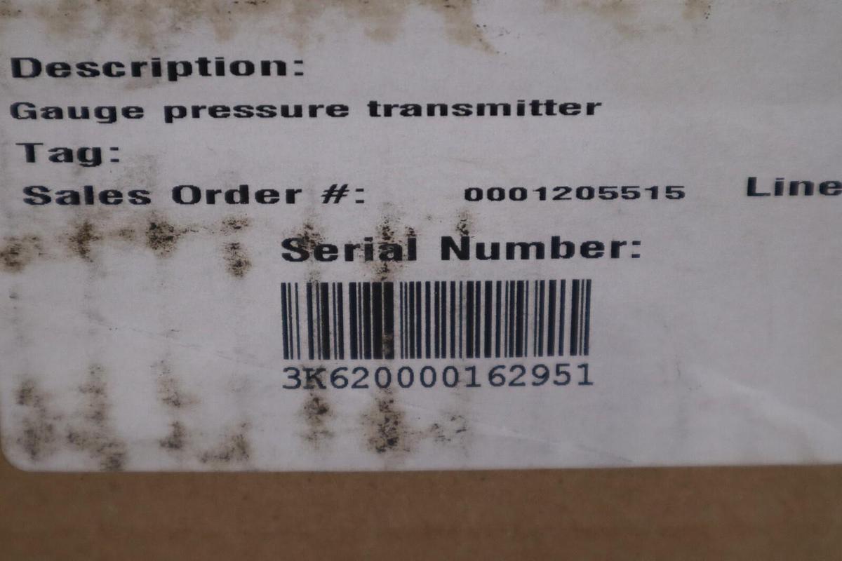 Used NEW ABB 2600T 266DRHMSSA2A1E6L5M5N2 PREUSSURE TRANSMITTER STOCK G238A