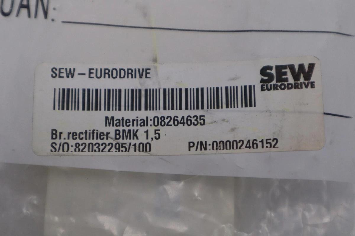 SEW EURODRIVE 08264635 / 08264635 NEW NO BOX STOCK G748A