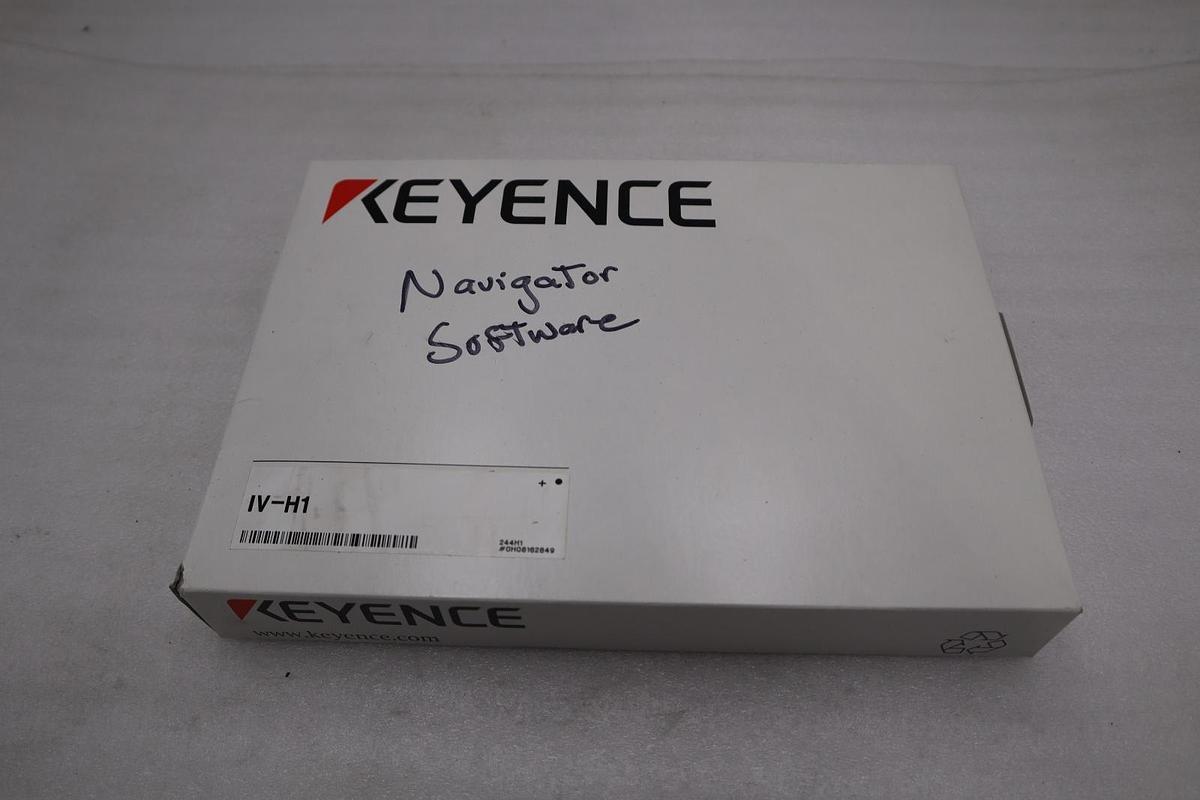 Used KEYENCE IV-H1 VISION SENSOR SOFTWARE NEW OPEN BOX STK GF16A