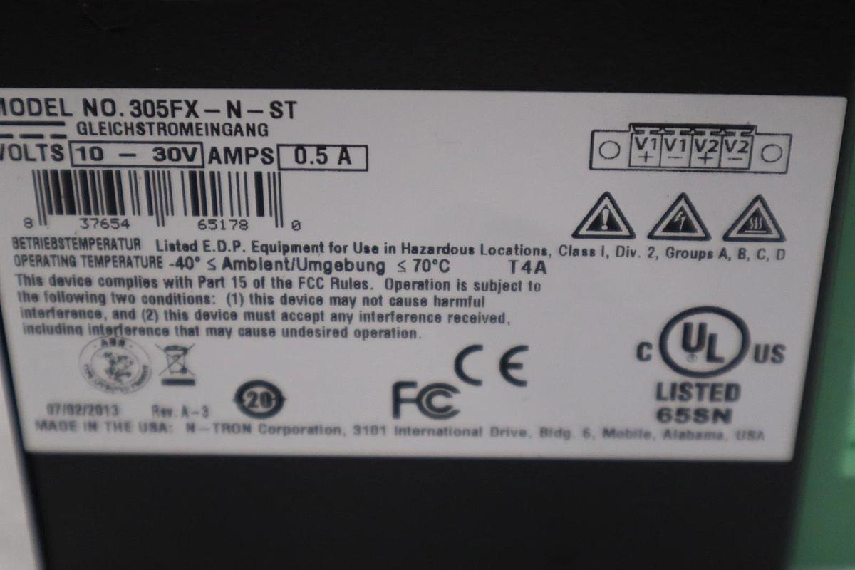 Used RED LION CONTROLS 305FX-N-ST / 305FXNST - BRAND NEW - STOCK 3116CC