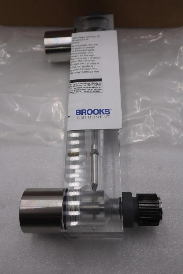 Used Brooks Instrument Flow Meter 1-10 GPM 2540A5L57SV  1” NEW WITH BOX STOCK G693