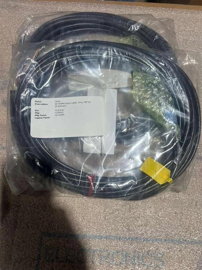 Used Keyence SZ-P10PM Output Cable 10m NEW STOCK K747CC