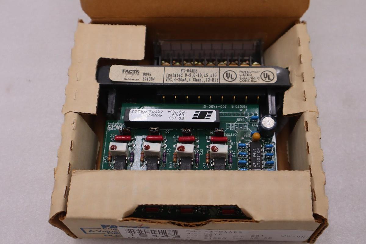 FACTS ENGINEERING F3-04ADS / F304ADS - NEW IN BOX - STOCK GF562A