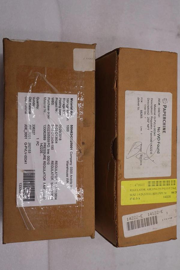 Used FAIRCHILD INDUSTRIAL PROD 14222E / 14222E (BRAND NEW) 2 AVAILABLE STOCK 3967
