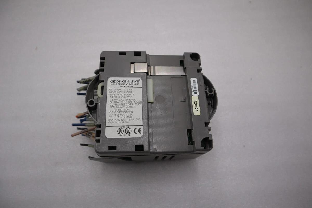 Used Giddings & Lewis M.1300.7372 R1 Input Module 24VDC SINK/SOURCE STOCK 5173A