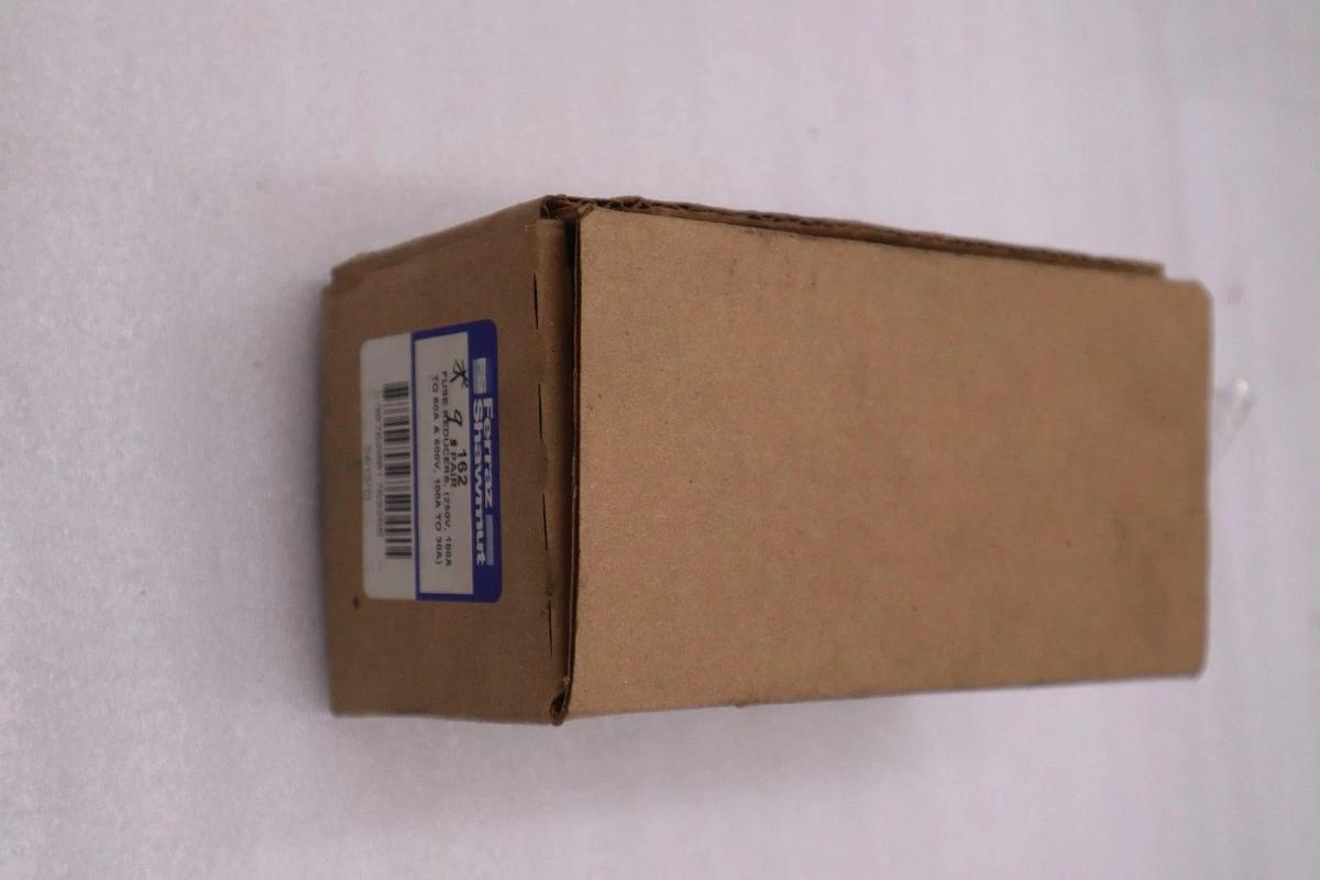 Used BOX OF 9 PAIRS - Ferraz Shawmut 162 Fuse Reducers - STOCK 5836A