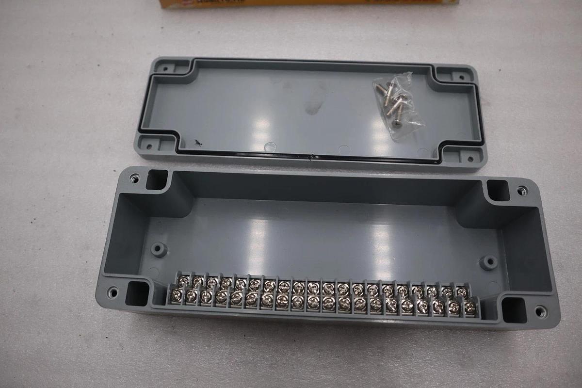 Used NEW SEGI BIZ TERMINAL BOX SG-TB-20PT GREY COLOUR - STOCK 3735CC