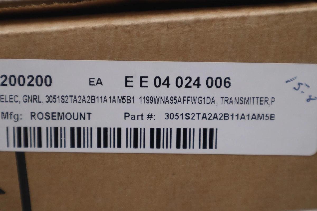 Used Rosemount 3051S / 3051S2TA2AB11A1AM5B1 Transmitter NEW #G392