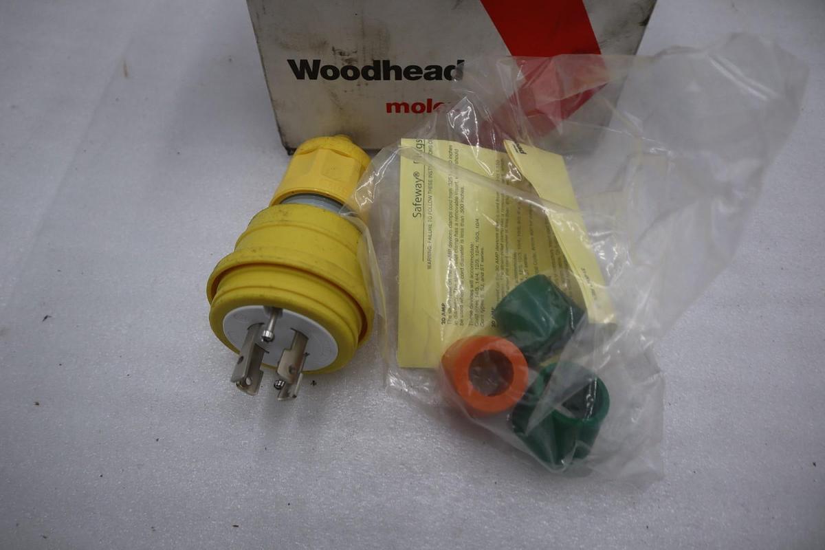 Used NEW OPEN BOX DANIEL WOODHEAD WATERTITE TURNEX PLUG 1301470081 STK 5546CC