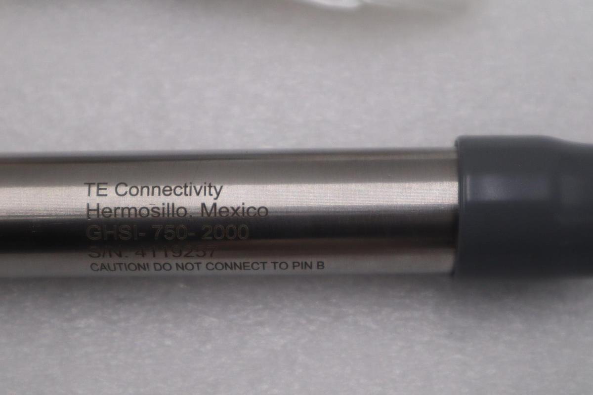 Used NEW TE CONNECTIVITY MACRO SENSOR GHSD-750-2000 / GHSD7502000 STOCK G844