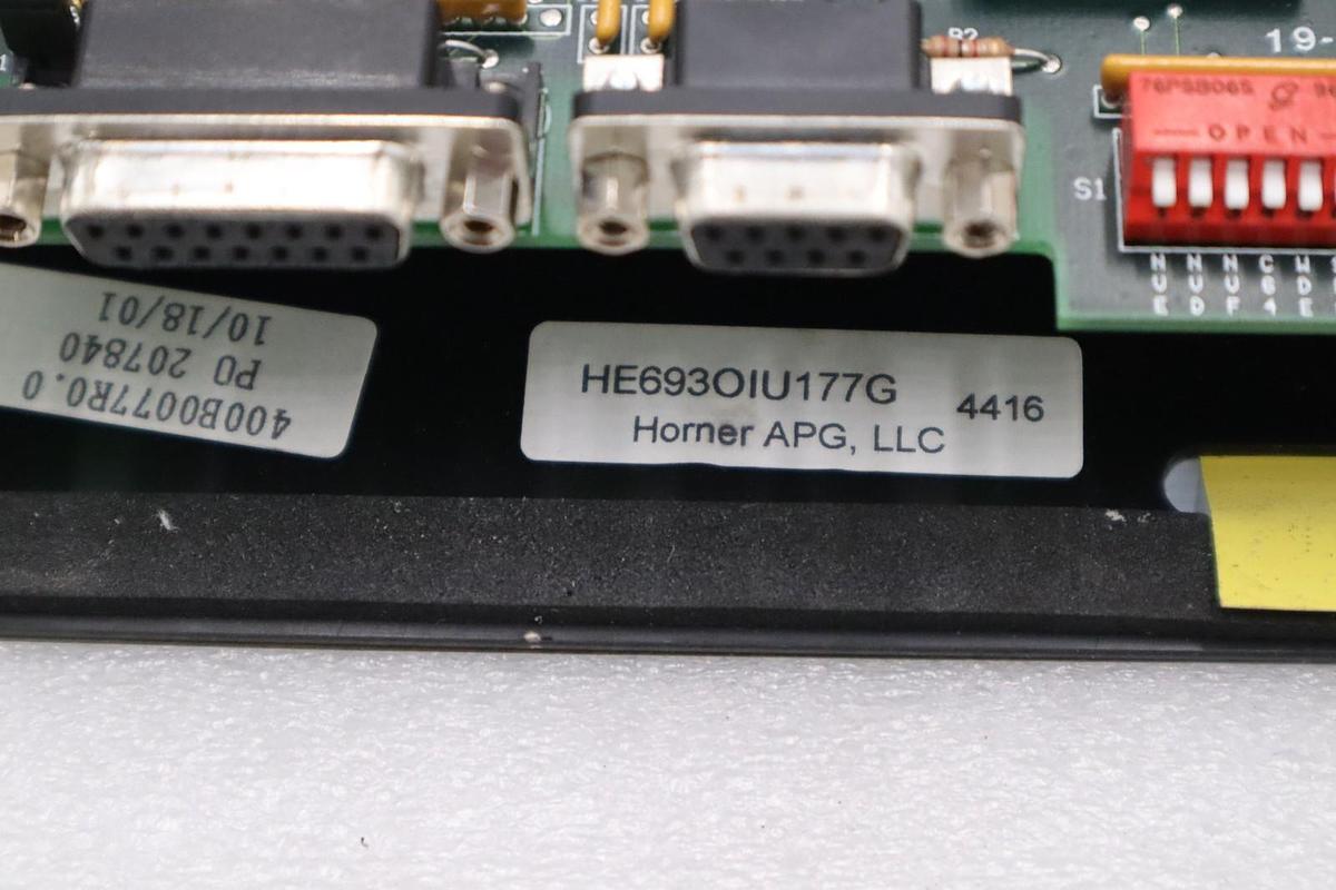 Used Horner Electric HE693OIU177G HMI Operator Interface Keypad 24VDC STOCK 3494A