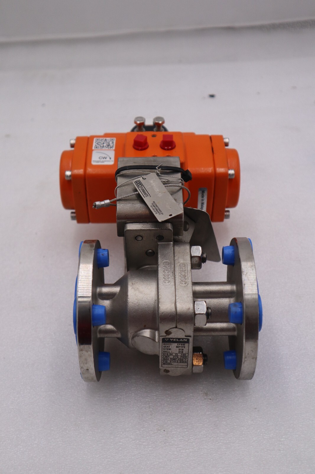 Used BETTIS BALL VALVE RPE0025U 1 IN 150 LB STOCK #310-A
