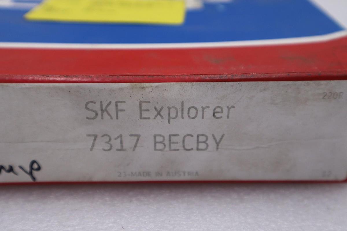 NEW SKF 7317 BECBY ANGULAR CONTACT BEARING STOCK 1672CC