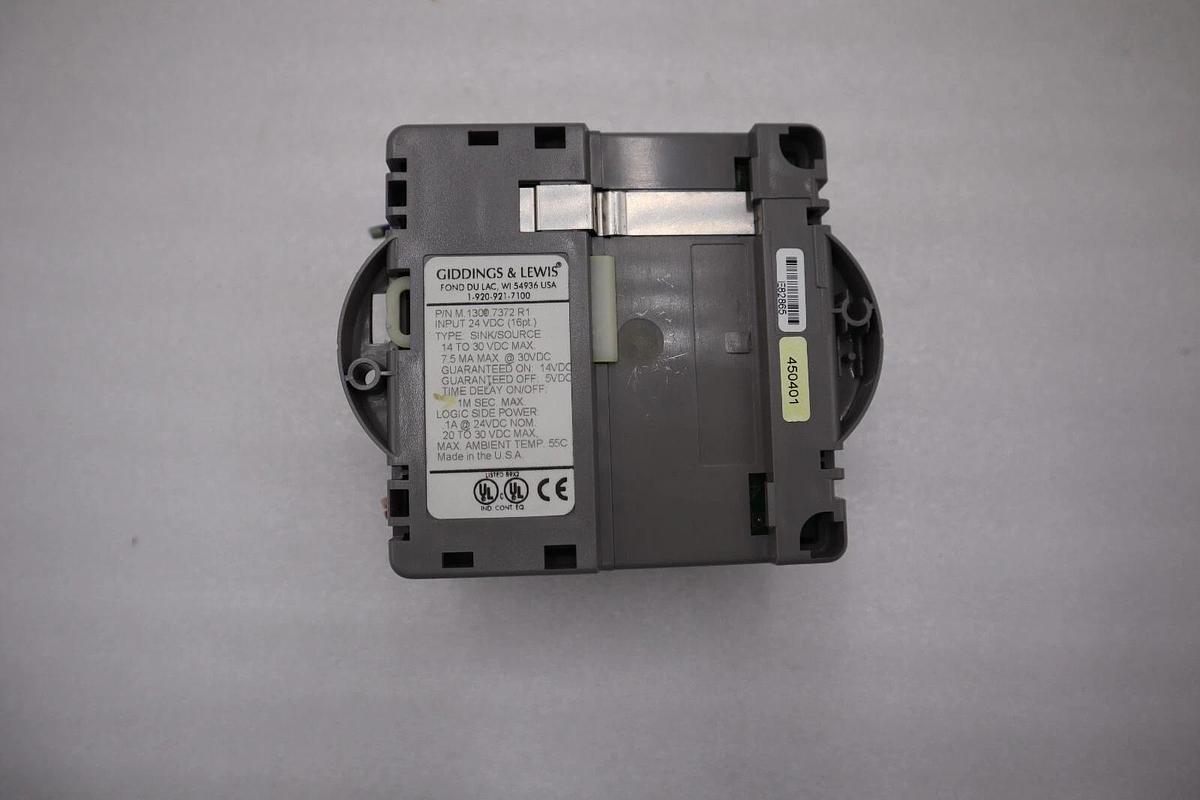 Used Giddings & Lewis M.1300.7372 R1 Input Module 24VDC SINK/SOURCE STOCK 5156A