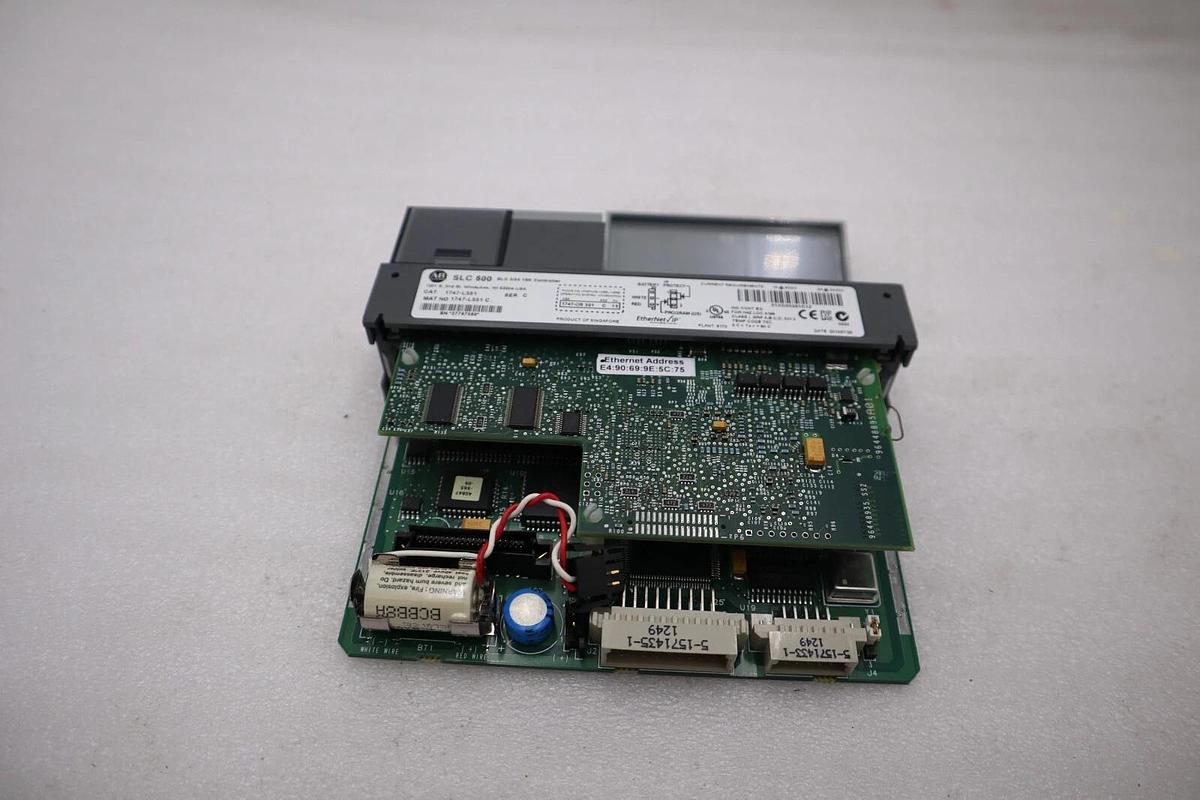 Used Allen Bradley 1747-L551 /C SLC 500 SLC 5/05 CPU Controller Ethernet STOCK H545A