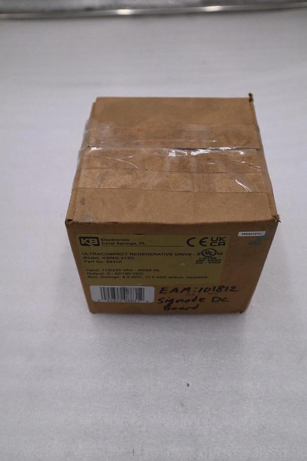 Used NEW KB Electronics Regenerative DC Motor Control KBMG-212D 8831K STK GF139A