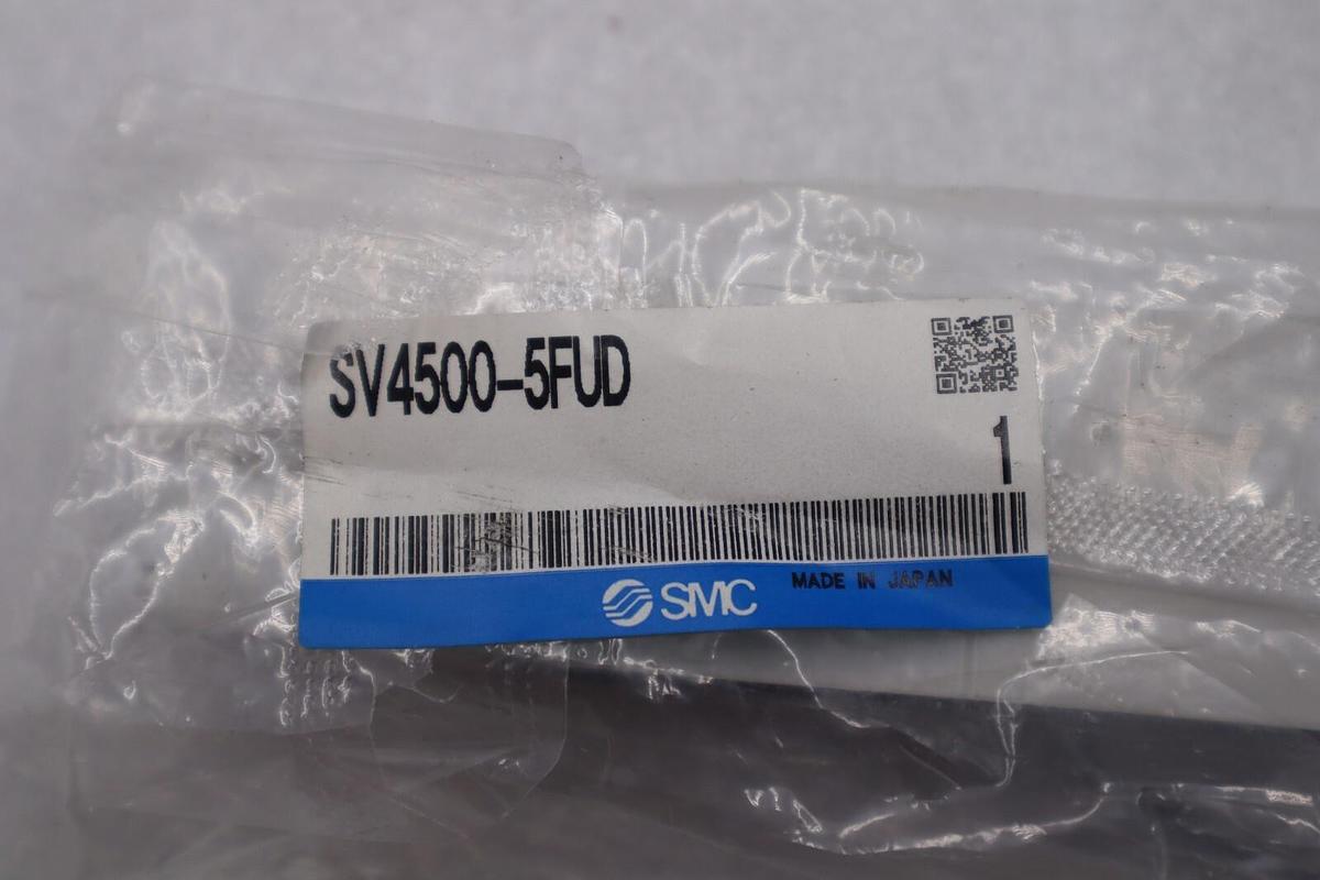 Used NEW OPEN BOX SMC SV4500-5FUD Double Solenoid Valve STOCK K-2473