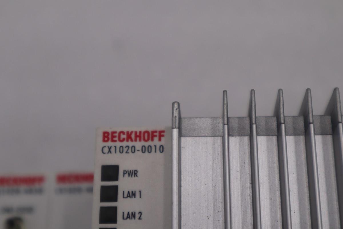 Used BECKHOFF CX1020-0010/CX1100-0004 BASIC CPU MODULE CPU WITH 2 ETHERNET PORT #5103