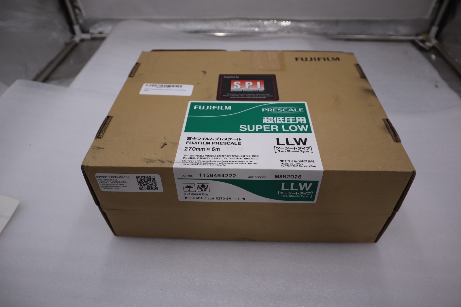 Fujifilm Prescale Super Low LLW  R270 6M 1-E 270MM X 6M - STOCK 3135CC