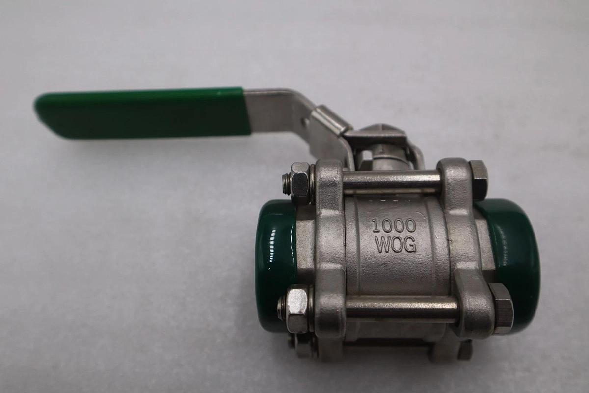 Used Inline Industries CF8M 1/2" 1000 WOG/ CF8M1000WOG 1" BALL VALVE - STOCK GF317