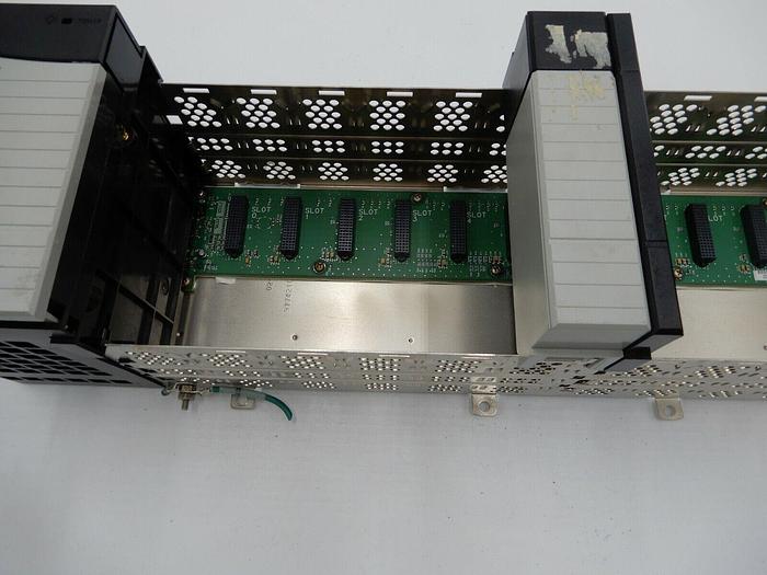 Used ALLEN BRADLEY CHASSIS 1756-PA75/B 1756-A13 AND POWER SUPPLY 13 SLOTS STOCK 356